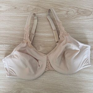 Wacoal 36C Bodysuede Ultra Seamless Bra Nude Underwire